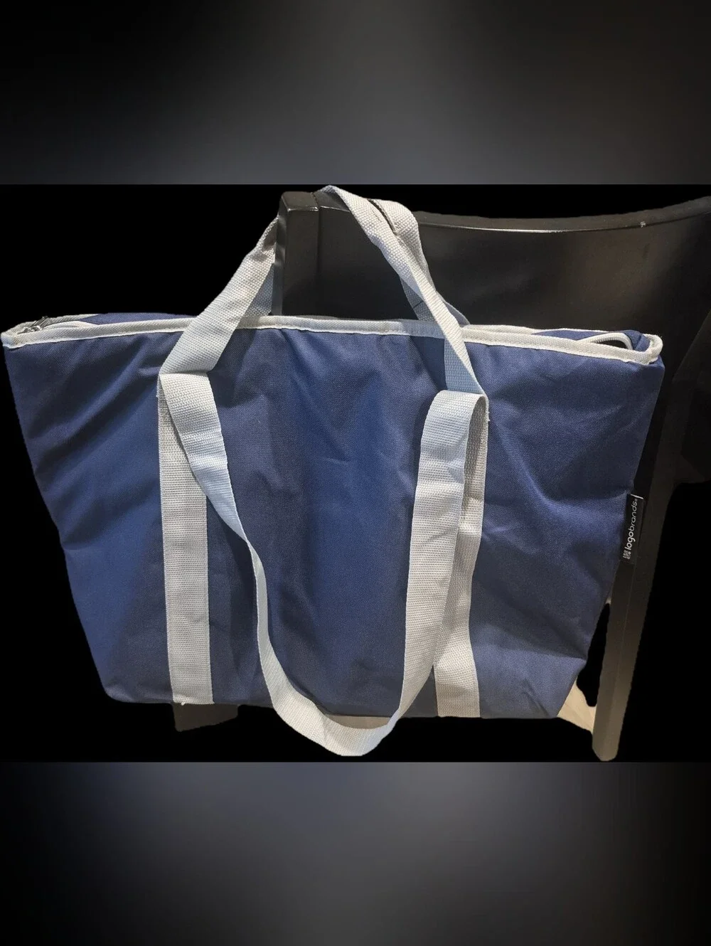 NFL Dallas Cowboys Navy and Gray Logo Tote Insulated